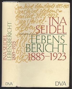 Bild des Verkufers fr Lebensbericht 1885-1923. zum Verkauf von Versandantiquariat Markus Schlereth