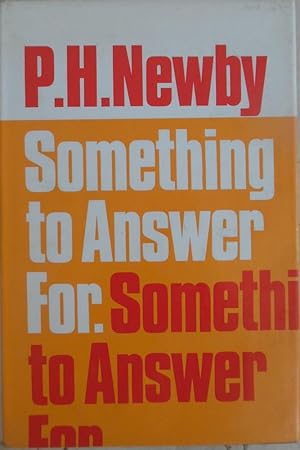 Seller image for Something to Answer For for sale by Treasured Books Ltd