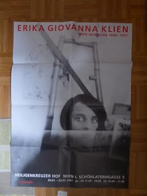 Bild des Verkufers fr Erika Giovann Klien Wien New York 1900 - 1957. Original-Ausstellungsplakat Heiligenkreuzer Jpf Wome 25. 1 - 23. 03. 2001 zum Verkauf von Antiquariat Heinzelmnnchen