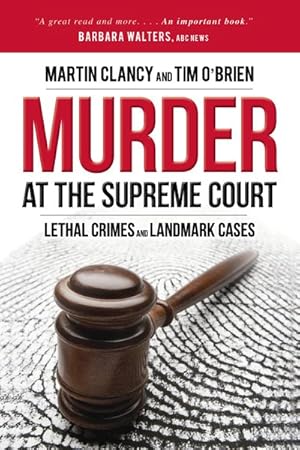 Imagen del vendedor de Murder at the Supreme Court : Lethal Crimes and Landmark Cases a la venta por GreatBookPrices