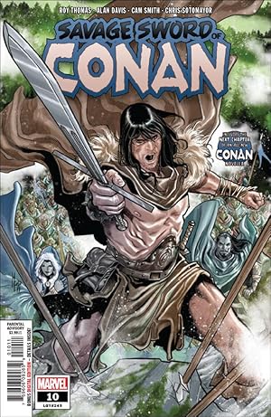 Image du vendeur pour SAVAGE SWORD OF CONAN Issue 10 (1st print - Roy Thomas - Marvel Comics - 2019) mis en vente par Comics Monster