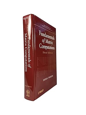 Immagine del venditore per Fundamentals of Matrix Computations : Third Edition venduto da Archives Fine Books (ANZAAB, ILAB)