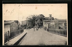 Carte postale St-Hilaire, Avenue Maurice Sarraut