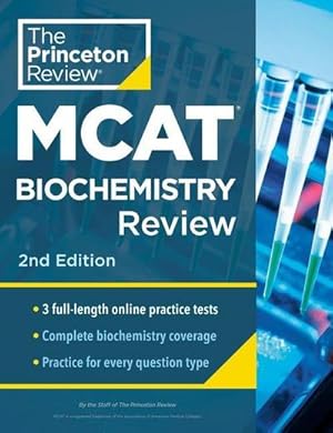 Bild des Verkufers fr Princeton Review MCAT Biochemistry Review zum Verkauf von AHA-BUCH GmbH