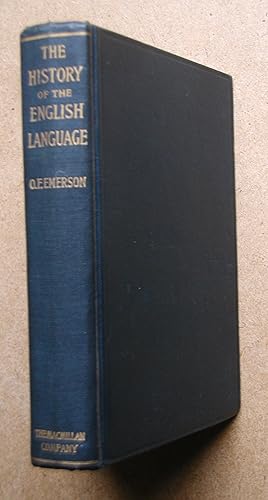 Imagen del vendedor de The History of the English Language. a la venta por N. G. Lawrie Books