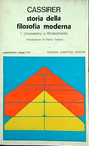 Bild des Verkufers fr Storia della filosofia moderna vol 1 zum Verkauf von Librodifaccia