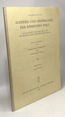 Seller image for Aufstieg und niedergang der rmischen welt II. Principat dritter Band for sale by crealivres
