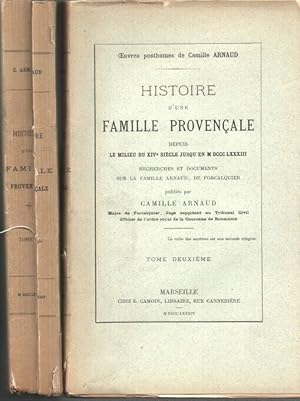 Histoire d'une famille provençale depuis le milieu du XIVe siècle jusqu'en MDCCCLXXXIII.Recherche...