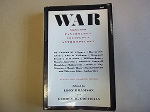 Bild des Verkufers fr War. Studies from Psychology Sociology Anthropology. Revised Edition zum Verkauf von Carmarthenshire Rare Books