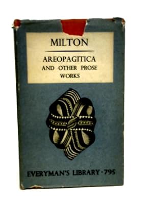 Bild des Verkufers fr Areopagitica and Other Prose Works zum Verkauf von World of Rare Books