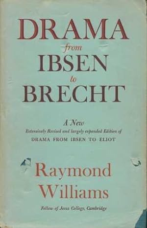 Seller image for Drama from Ibsen to Brecht for sale by WeBuyBooks