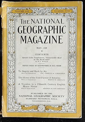 Seller image for National Geographic Magazine May, 1928 for sale by Shore Books