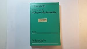 Imagen del vendedor de Einfhrung in die hhere Mathematik, Teil 1. a la venta por Gebrauchtbcherlogistik  H.J. Lauterbach