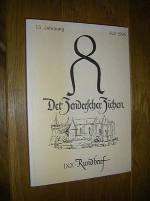 Bild des Verkufers fr Det Zenderscher Zichen. IXX. (sic!) Rundbrief. 15. Jahrgang, Juli 1995 zum Verkauf von Versandantiquariat Rainer Kocherscheidt