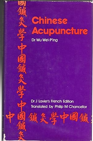 Seller image for Chinese Acupuncture for sale by Dorley House Books, Inc.