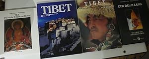 Vier Bildbände Tibet 1. Antoine Borromée: Der Dalai Lama/ dianus trikont 2. Hein/ Boelmann: Der W...