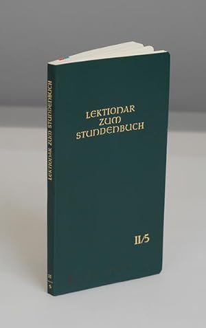 Bild des Verkufers fr Die Feier des Stundengebetes. Lektionar, Heft 5: 6. - 13. Woche im Jahreskreis: Zweite Jahresreihe zum Verkauf von Versandantiquariat Felix Mcke