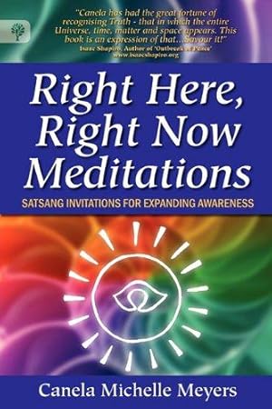 Immagine del venditore per Right Here, Right Now Meditations - Satsang Invitations for Expanding Awareness venduto da WeBuyBooks