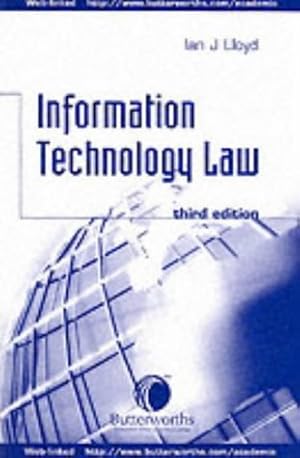 Imagen del vendedor de Information Technology Law a la venta por WeBuyBooks