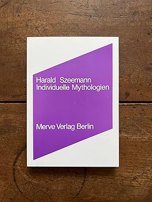 Individuelle Mythologien [Merve No. 120]