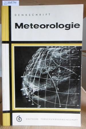 Immagine del venditore per Denkschrift zur Lage der Meteorologie. Hrsg. v.d. Deutschen Forschungsgemeinschaft. venduto da Versandantiquariat Trffelschwein