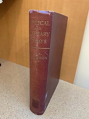 Seller image for Biblical and Literary Essays (Second Edition) for sale by Regent College Bookstore