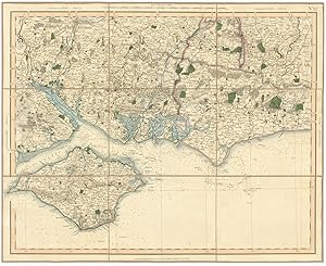 [Sheet 12 - The South Downs, the Solent & the Isle of Wight. South East Hampshire & South West Su...