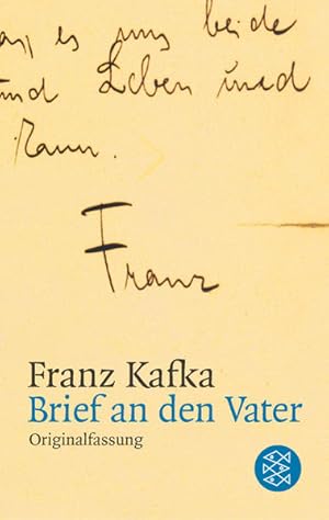 Bild des Verkufers fr Brief an den Vater: Fassung der Handschrift zum Verkauf von Gerald Wollermann