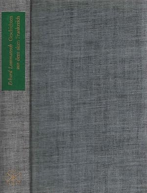 Imagen del vendedor de Geschichten aus dem alten Frankreich. bertr. von Erhard Lommatzsch a la venta por Schrmann und Kiewning GbR