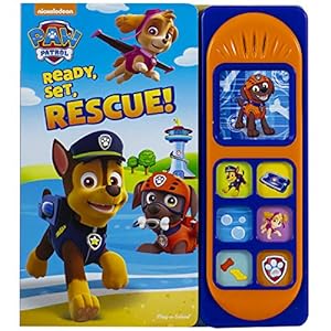 Bild des Verkufers fr Nickelodeon Paw Patrol Chase, Skye, Marshall, & More. Ready, Set, Rescue - Sound Board Book - PI Kids (Play-A-Sound) zum Verkauf von Reliant Bookstore