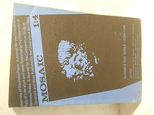 Seller image for Mosaic, a journal for the comparative study of literature and ideas. Vol. I, No. 4. July 1968 for sale by Gil's Book Loft