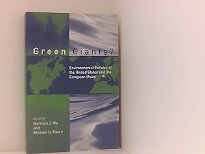 Immagine del venditore per Green Giants?: Environmental Policies of the United States and the European Union (American and Comparative Environmental Policy) venduto da Book Broker