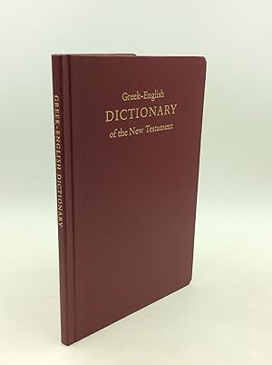 Seller image for A CONCISE GREEK-ENGLISH DICTIONARY OF THE NEW TESTAMENT for sale by Kubik Fine Books Ltd., ABAA