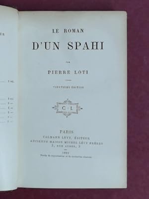 Le Roman d un Spahi.