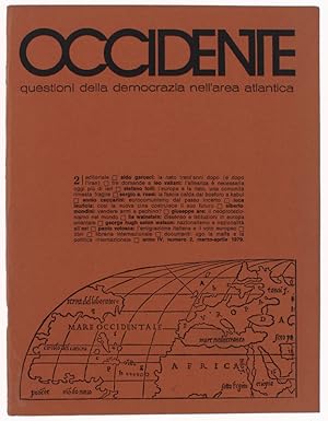 OCCIDENTE. Questioni della democrazia nell'area atlantica. N. 2 - 1979: