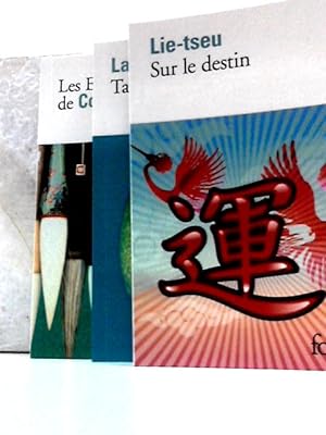 Imagen del vendedor de Les Entretiens De Confucius; Tao-to King De Lao-Tseu; Sur Le Destin Et Autres Textes De Lie-tseu a la venta por World of Rare Books