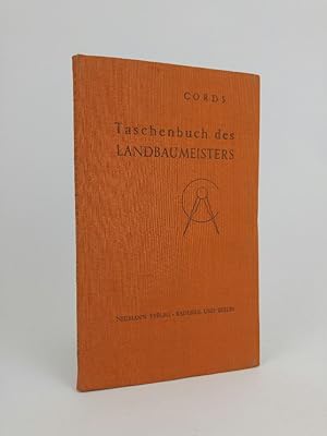 Bild des Verkufers fr Taschenbuch des Landbaumeisters zum Verkauf von ANTIQUARIAT Franke BRUDDENBOOKS