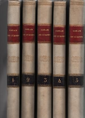 Decisiones S. Rotae romanae cura coram Cosma De Cursiis (5 volumi)