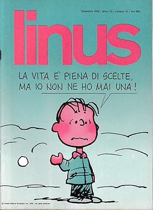 Linus. Dicembre 1976 / anno 12 / n. 12