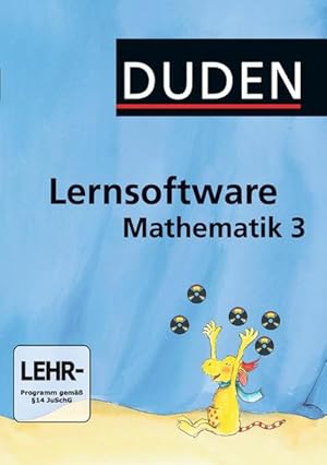 Bild des Verkufers fr Duden Lernsoftware - Mathematik / 3. Schuljahr - CD-ROM: Mit ber 500 bungen. Ausgezeichnet mit dem Comenius EduMedia-Siegel 2007. Fr Windows 98/ME/2000/XP zum Verkauf von Versandantiquariat Felix Mcke