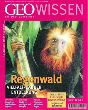 Bild des Verkufers fr Geo Wissen 25/00: Regenwald. Vielfalt - Zauber - Entdeckung zum Verkauf von Versandantiquariat Felix Mcke