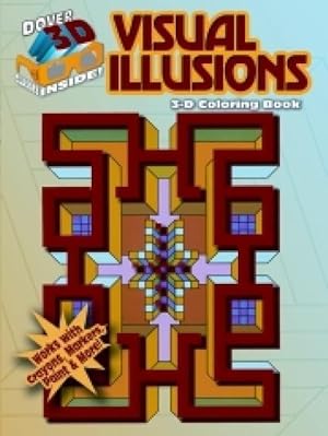 Seller image for 3-D Coloring Book - Visual Illusions for sale by moluna