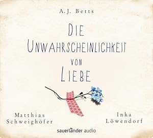 Image du vendeur pour Die Unwahrscheinlichkeit von Liebe: Gekrzte Ausgabe, Lesung mis en vente par Versandantiquariat Felix Mcke