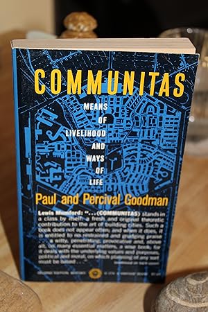 Seller image for Communitas for sale by Wagon Tongue Books
