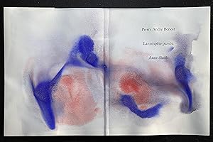 Image du vendeur pour La Tempte Passe. dition originale de ce pome indit de PAB. Exemplaire unique peint par Anne Slacik. Le n1 sur 18 exemplaires. mis en vente par Librairie  la Demi-Lune