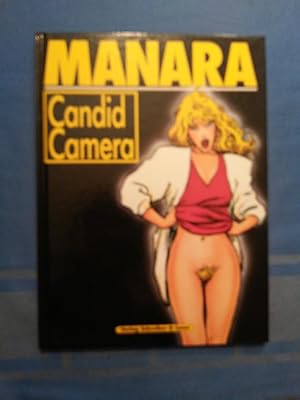 Bild des Verkufers fr Candid camera. Manara zum Verkauf von Antiquariat BehnkeBuch