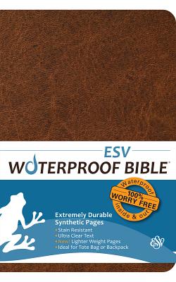 Bild des Verkufers fr Waterproof Bible-Esv-Brown (Paperback or Softback) zum Verkauf von BargainBookStores