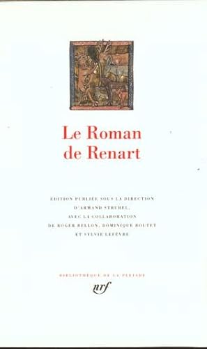 Bild des Verkufers fr Le roman de Renart zum Verkauf von Chapitre.com : livres et presse ancienne