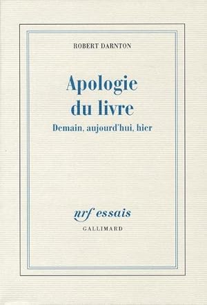 Bild des Verkufers fr Apologie du livre zum Verkauf von Chapitre.com : livres et presse ancienne