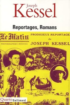 Seller image for Reportages, romans for sale by Chapitre.com : livres et presse ancienne